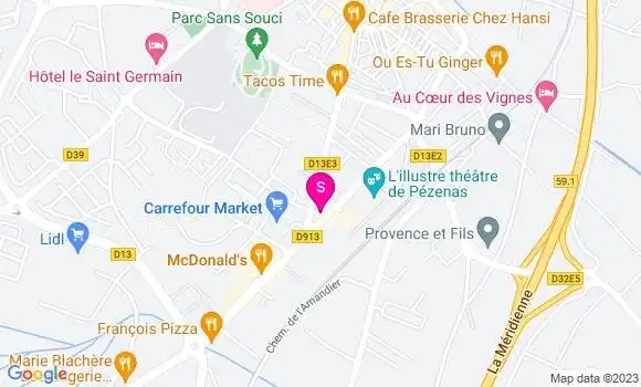 Localisation Gautrand Pneus
