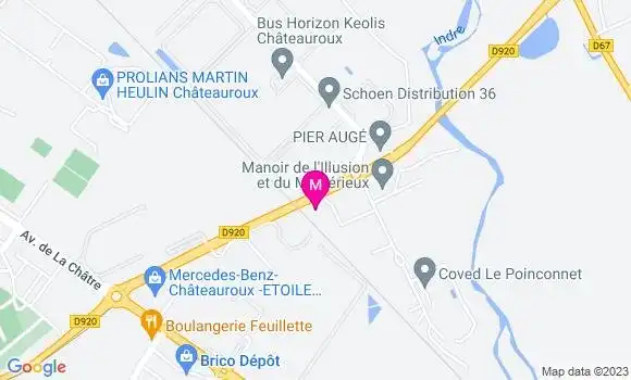 Localisation Station Chirault