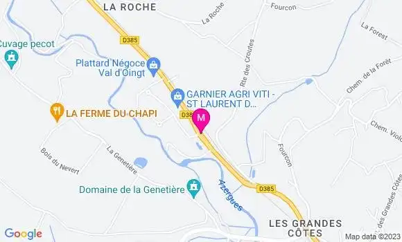 Localisation Station des Plaines