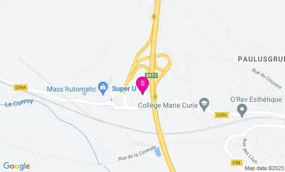 Localisation Super U