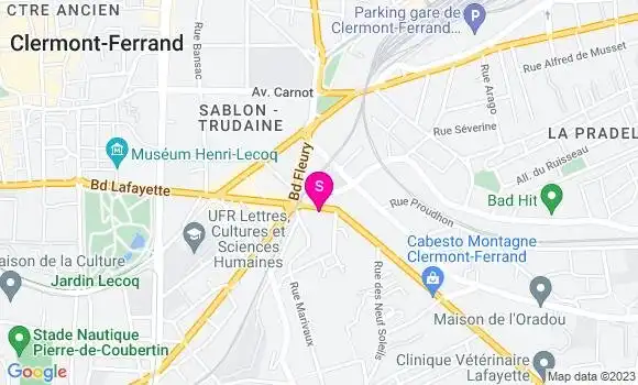 Localisation Relais Lagarde