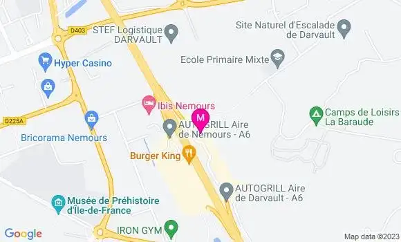 Localisation Shell Darvault