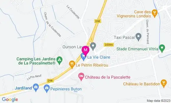 Localisation Régie Station Ccmpm