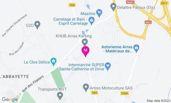Localisation Intermarché Station