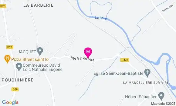 Localisation Carrefour