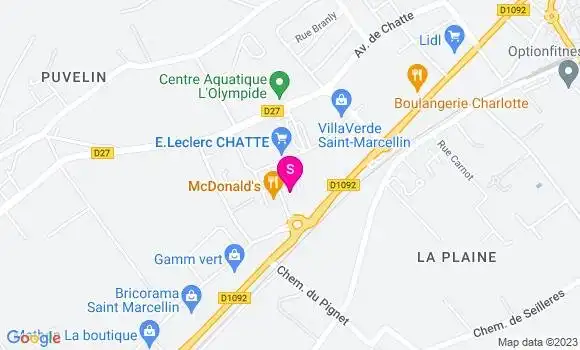 Localisation Station Service Leclerc