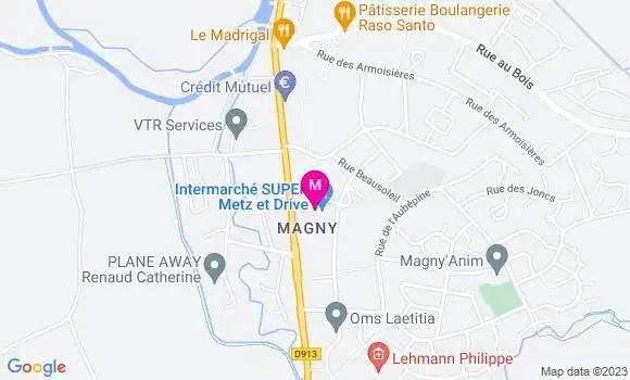 Localisation Intermarché
