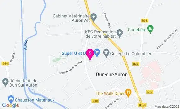 Localisation Station U