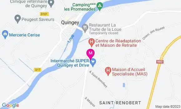 Localisation Intermarché Station