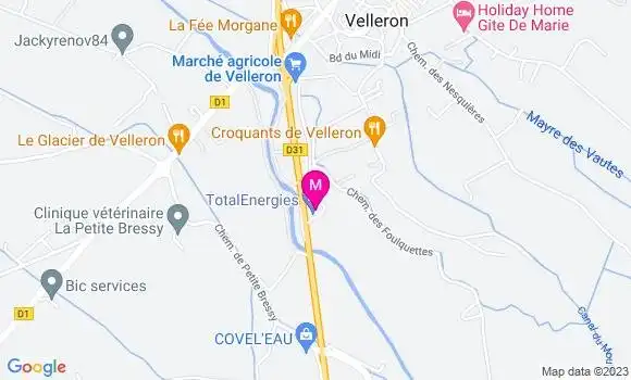 Localisation TotalEnergies