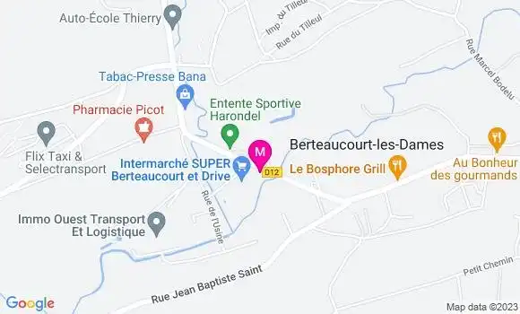 Localisation Intermarché Station
