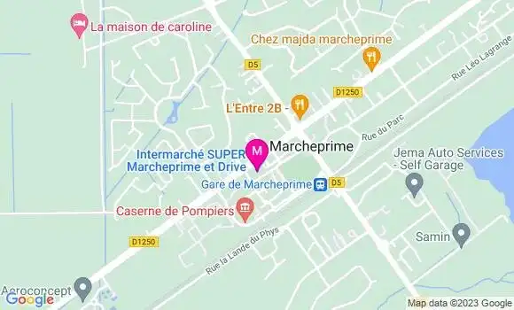 Localisation Intermarché Station