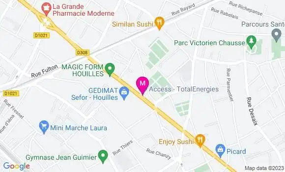 Localisation Access TotalEnergies