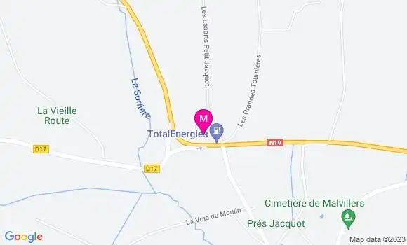 Localisation TotalEnergies