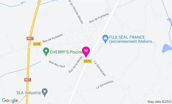 Localisation Relais du Kirsch