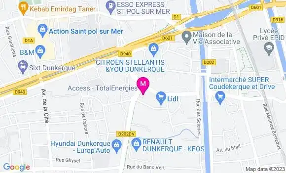 Localisation Access TotalEnergies