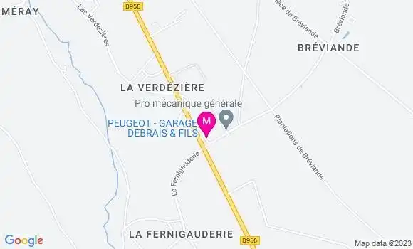 Localisation Debrais