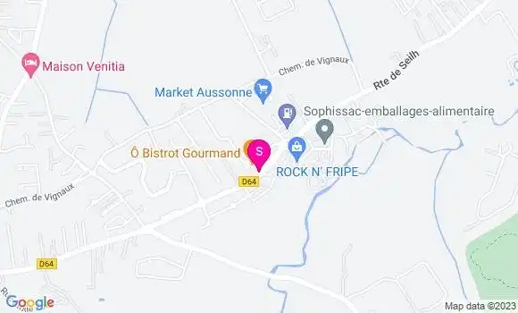 Localisation Carrefour Market