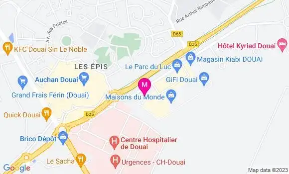 Localisation Carburant Auchan