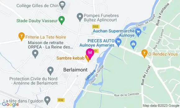 Localisation Ducornet Deparis
