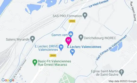 Localisation Station Leclerc