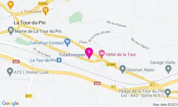 Localisation TotalEnergies