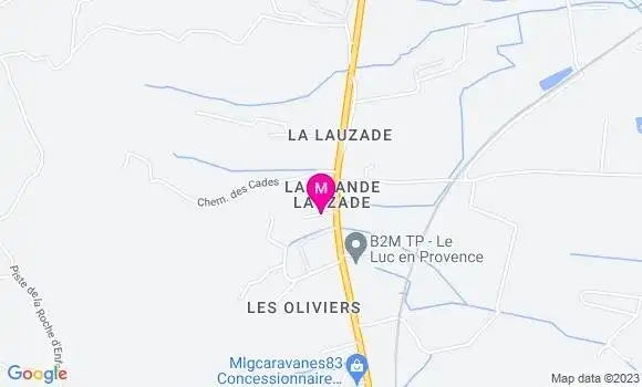 Localisation Station Leclerc