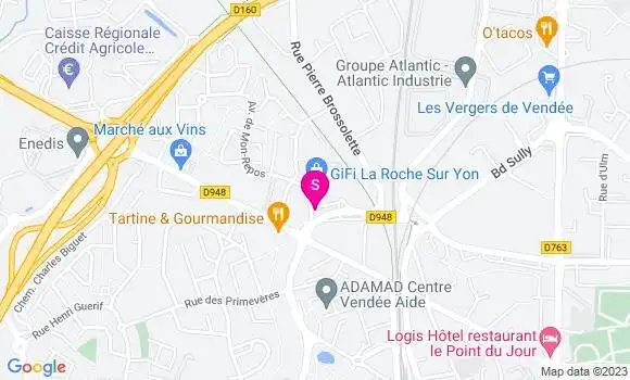 Localisation Intermarché Station
