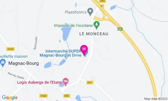 Localisation Intermarché Station