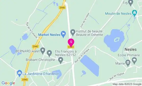 Localisation Carrefour Market