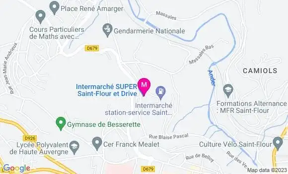 Localisation Intermarché Station