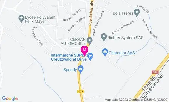 Localisation Intermarché Station