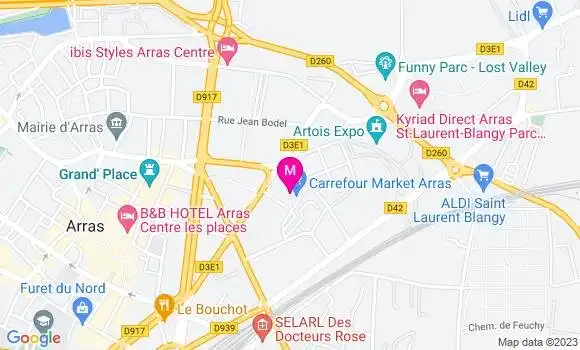 Localisation TotalEnergies