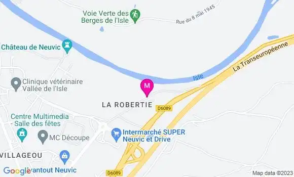 Localisation Intermarché Station