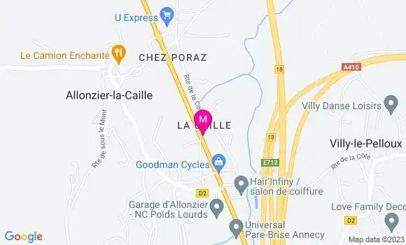 Localisation Station Esso