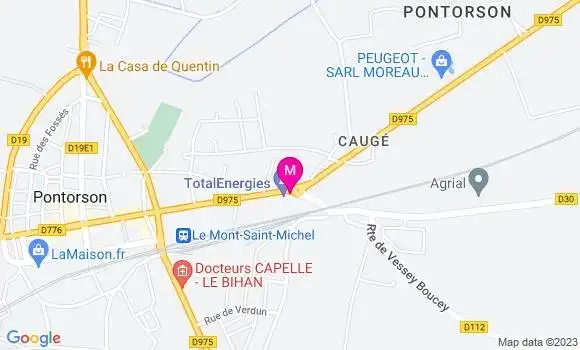 Localisation TotalEnergies