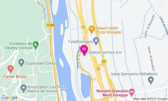 Localisation Aire de l