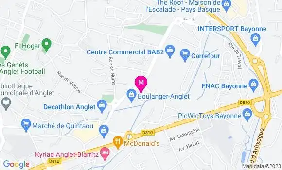Localisation Station Carrefour