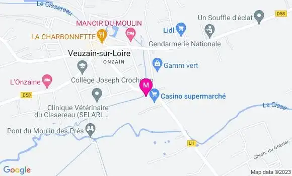 Localisation Casino Carburants