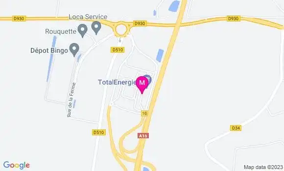 Localisation Aire d