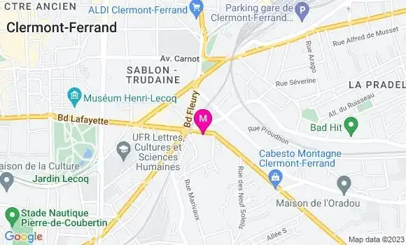 Localisation Relais Lagarde