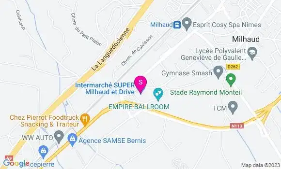 Localisation Intermarché Station