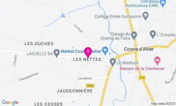 Localisation Station Market