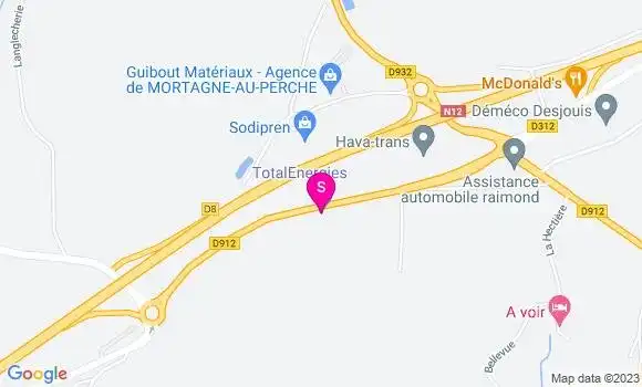 Localisation Relais des Gaillons