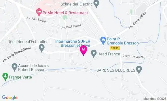 Localisation Intermarché Station
