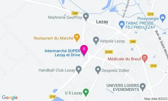 Localisation Intermarché Station