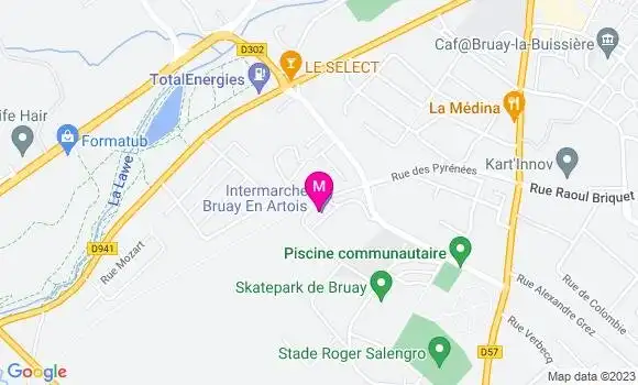 Localisation Intermarché