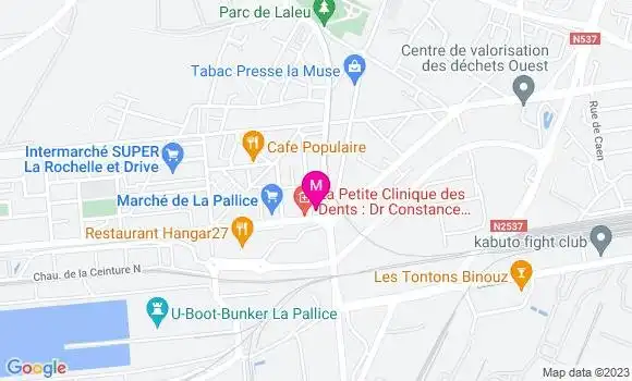 Localisation Esso Express