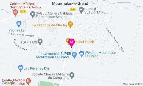 Localisation Intermarché Station