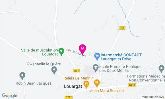 Localisation Intermarché Station
